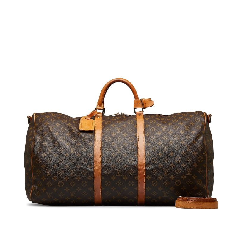 Louis Vuitton Monogram Keepall Bandouliere 60 (SHG-5VA39a) - Image 4