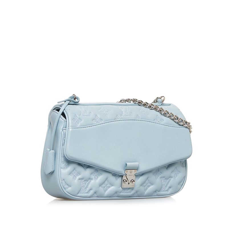 Louis Vuitton Monogram Mama Broderie Pochette (SHG-ymzmye)