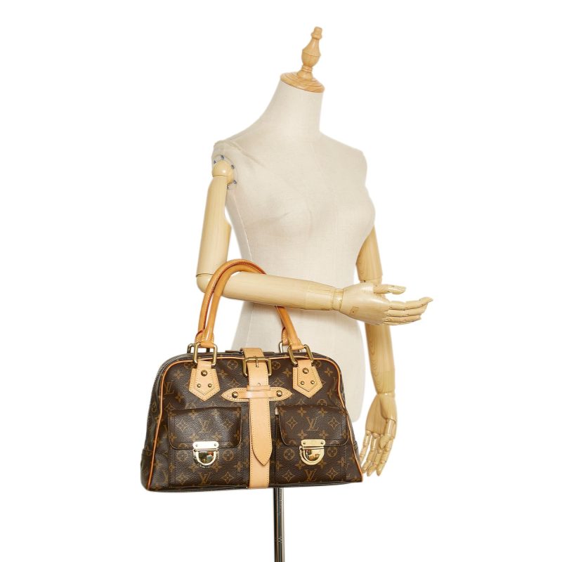 Louis Vuitton Monogram Manhattan GM (SHG-8VbxjY) - Image 4