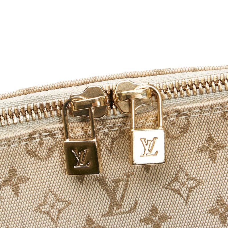 Louis Vuitton Monogram Mini Lin Alma Haut (SHG-35502) - Image 9