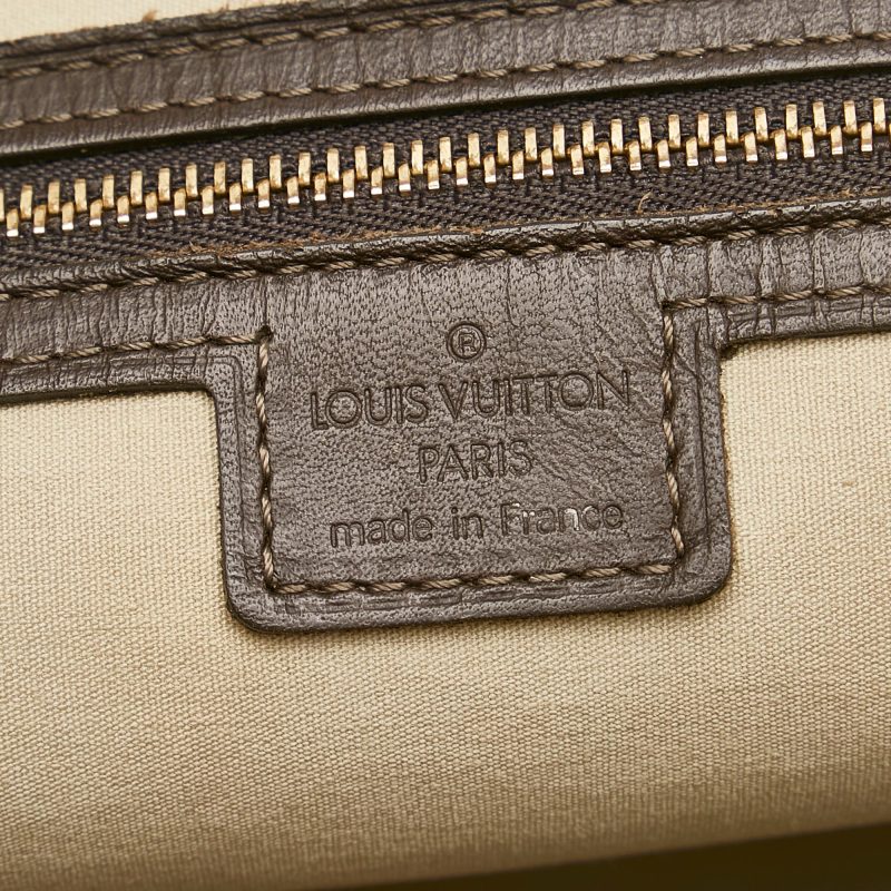 Louis Vuitton Monogram Mini Lin Alma Haut (SHG-35502) - Image 6