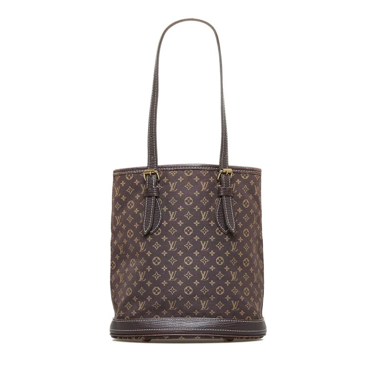 Louis Vuitton Monogram Mini Lin Bucket PM (SHG-KJWAcV) - Image 2