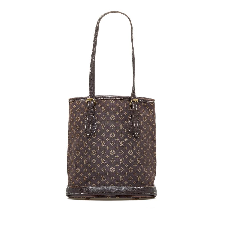 Louis Vuitton Monogram Mini Lin Bucket PM (SHG-KJWAcV) - Image 10