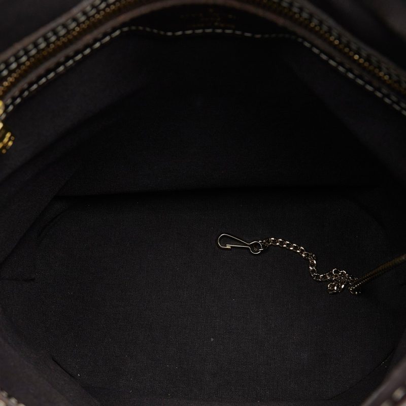 Louis Vuitton Monogram Mini Lin Bucket PM (SHG-KJWAcV) - Image 5