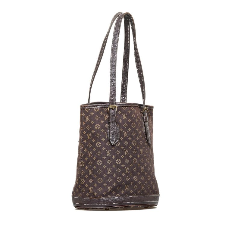 Louis Vuitton Monogram Mini Lin Bucket PM (SHG-KJWAcV)