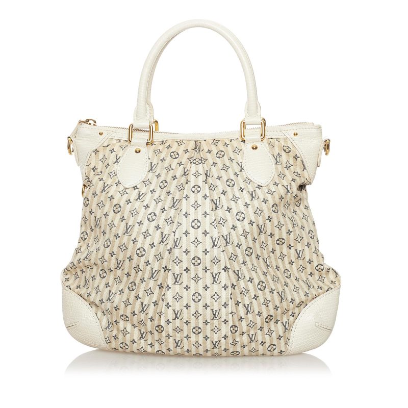 Louis Vuitton Monogram Mini Lin Croisette Marina PM (SHG-37293) - Image 9
