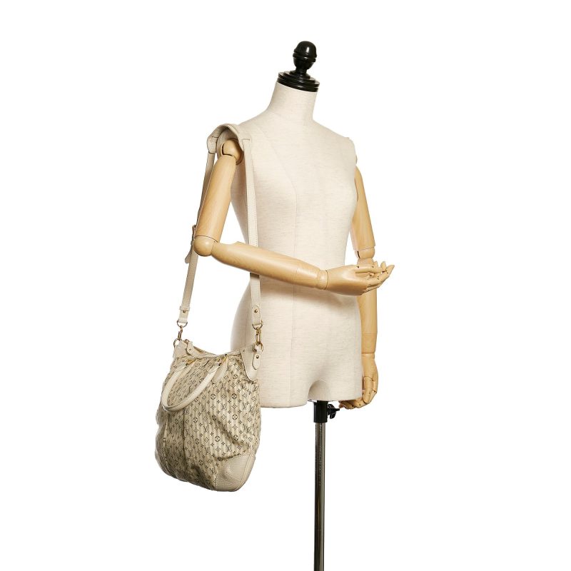 Louis Vuitton Monogram Mini Lin Croisette Marina PM (SHG-37293) - Image 4