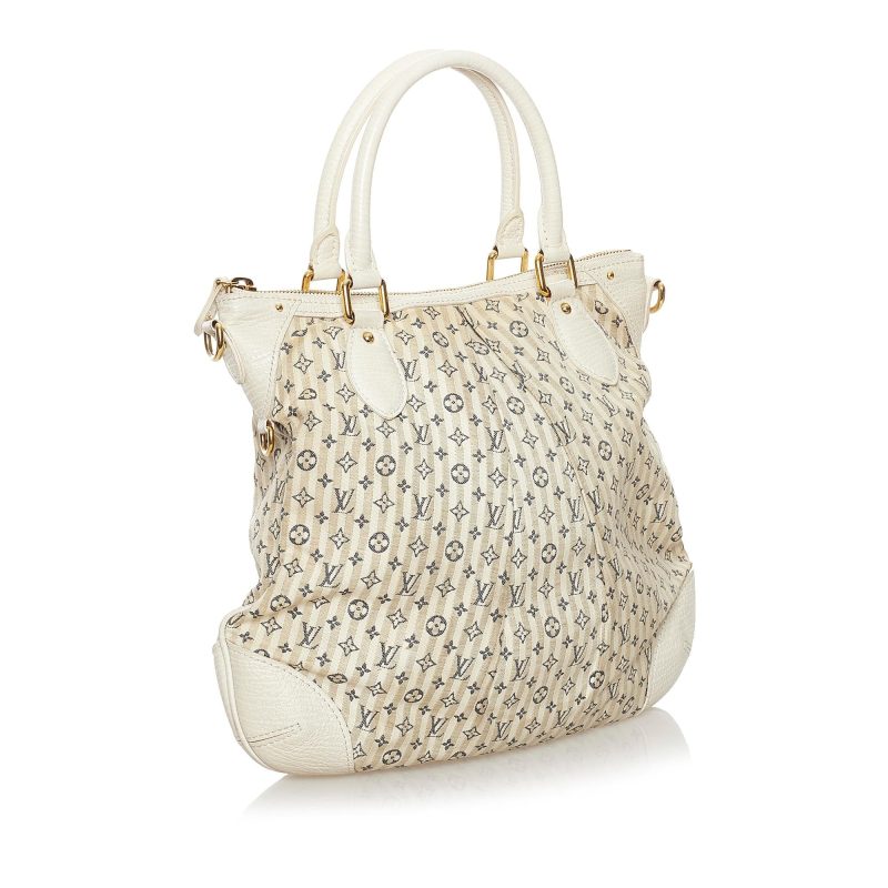 Louis Vuitton Monogram Mini Lin Croisette Marina PM (SHG-37293)