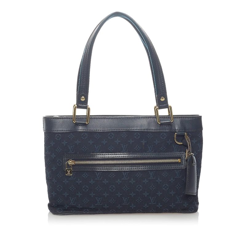 Louis Vuitton Monogram Mini Lin Lucille PM (SHG-34308) - Image 9