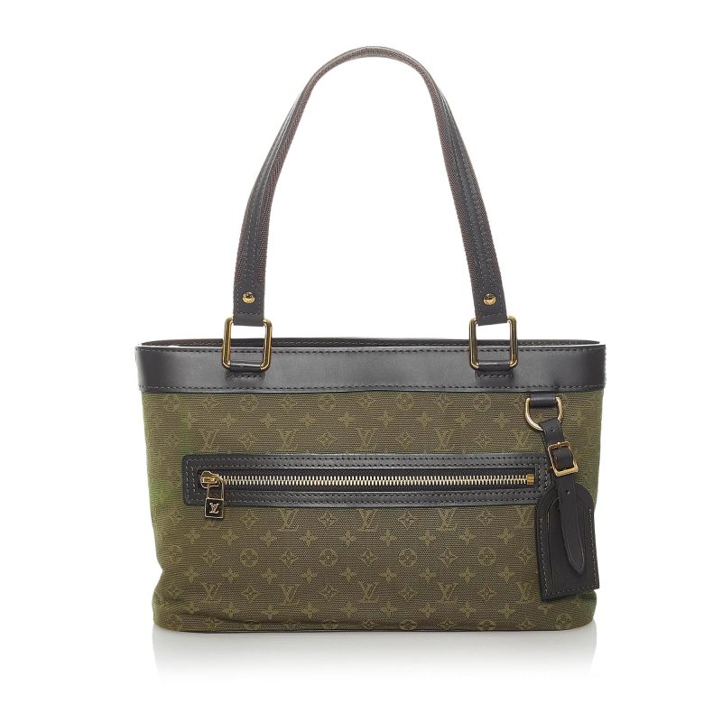 Louis Vuitton Monogram Mini Lin Lucille PM (SHG-33421) - Image 9
