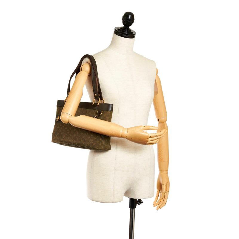 Louis Vuitton Monogram Mini Lin Lucille PM (SHG-33421) - Image 4