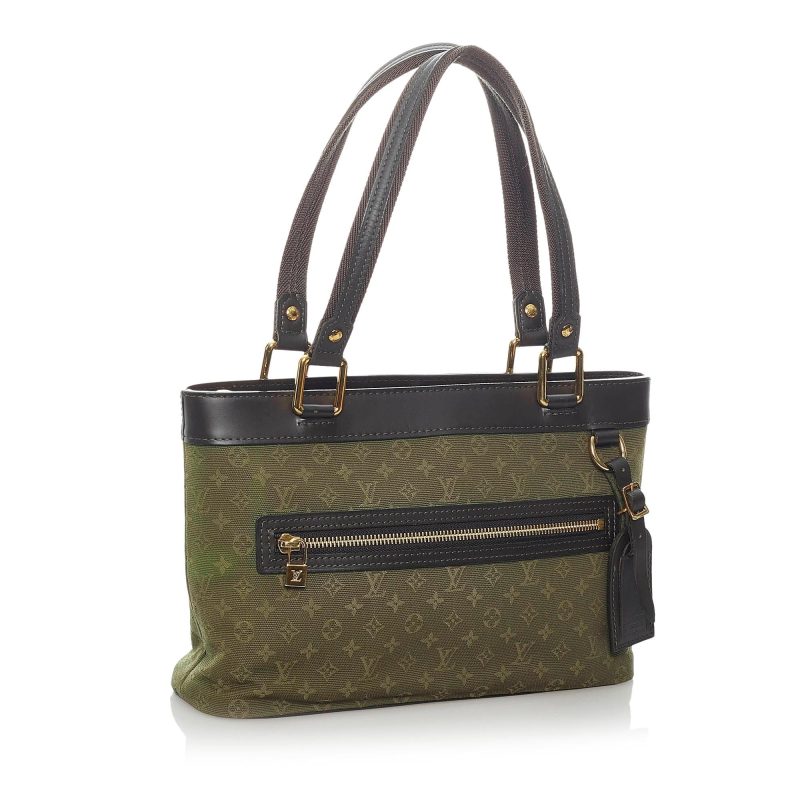 Louis Vuitton Monogram Mini Lin Lucille PM (SHG-33421)