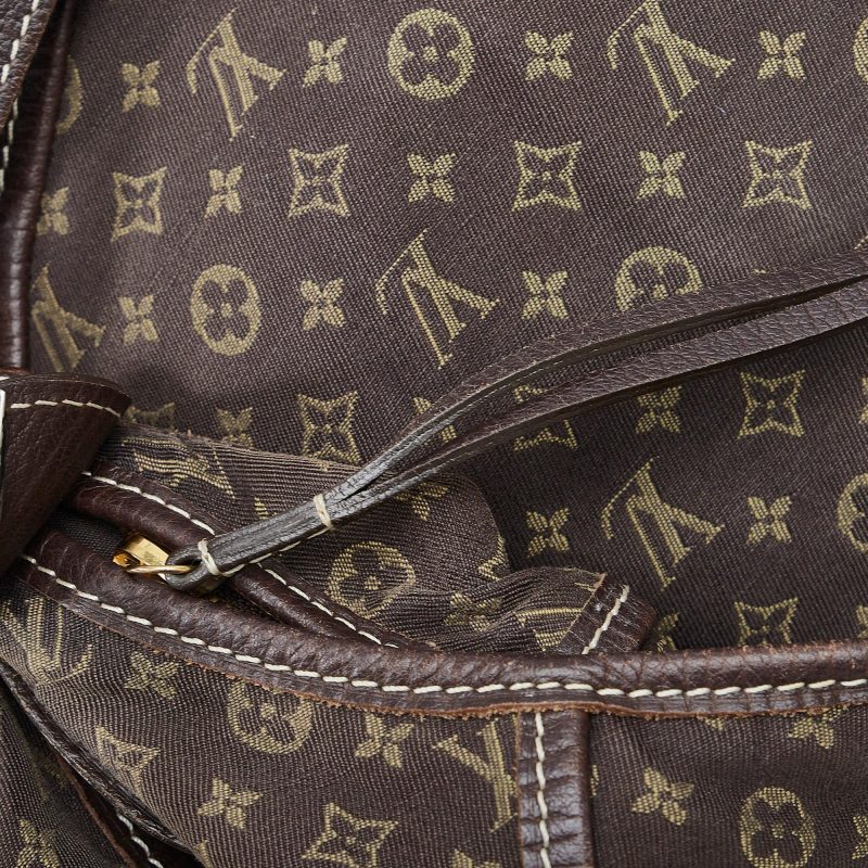 Louis Vuitton Monogram Mini Lin Manon MM (SHG-RThkpe) - Image 8
