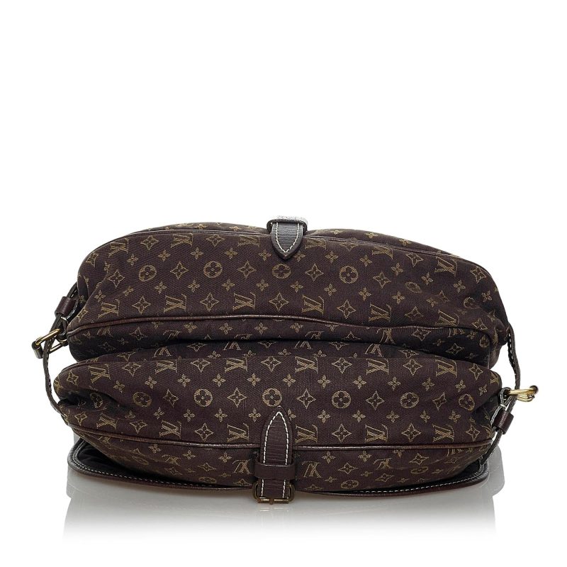 Louis Vuitton Monogram Mini Lin Saumur (SHG-33895) - Image 3