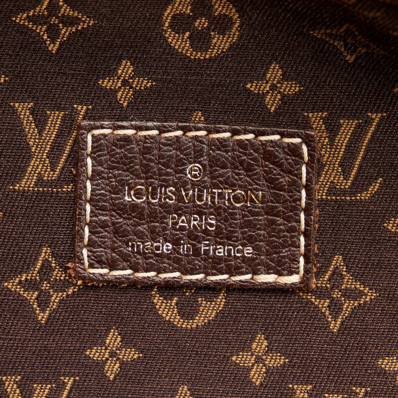 Louis Vuitton Monogram Mini Lin Saumur (SHG-33895) - Image 7