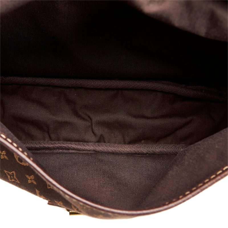 Louis Vuitton Monogram Mini Lin Saumur (SHG-33895) - Image 5