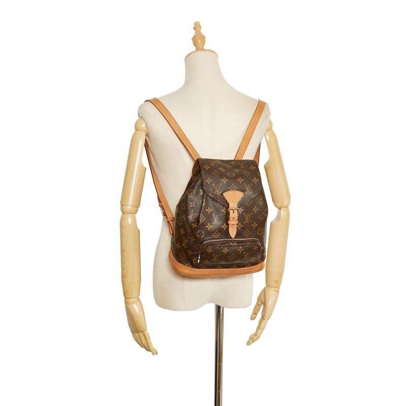 Louis Vuitton Monogram Mini Montsouris (SHG-AOh39v) - Image 4