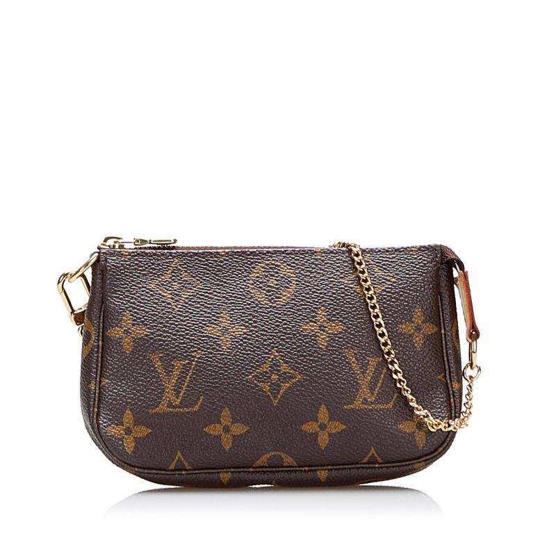 Louis Vuitton Monogram Mini Pochette Accessoires (SHG-ebvgp1) - Image 9