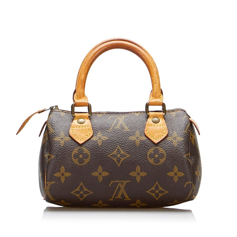 Louis Vuitton Monogram Mini Speedy (SHG-U6Axom) - Image 2