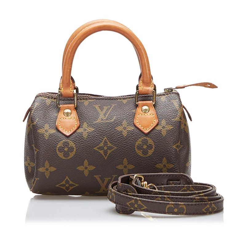 Louis Vuitton Monogram Mini Speedy (SHG-7KOGp9) - Image 4
