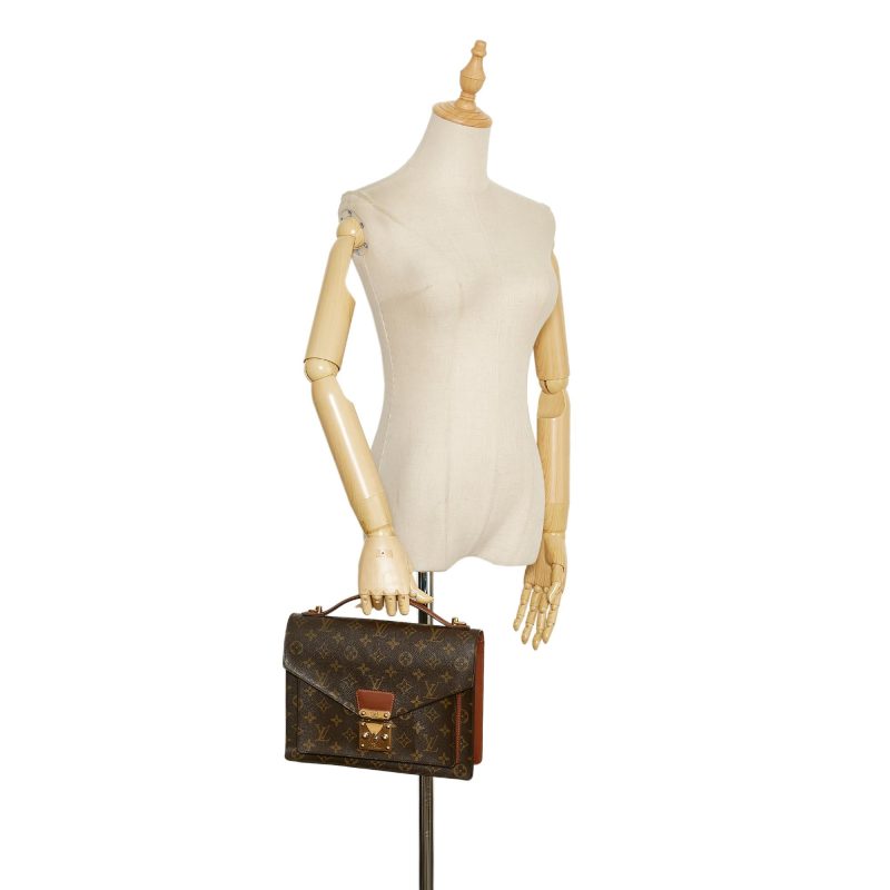 Louis Vuitton Monogram Monceau 28 (SHG-37042) - Image 4