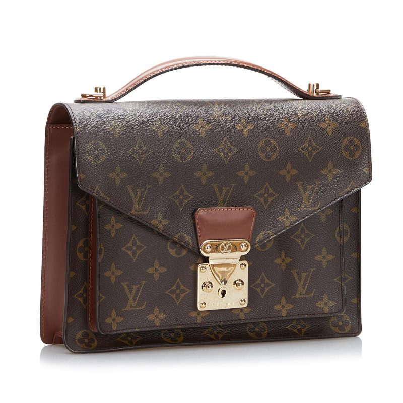 Louis Vuitton Monogram Monceau 28 (SHG-37042)