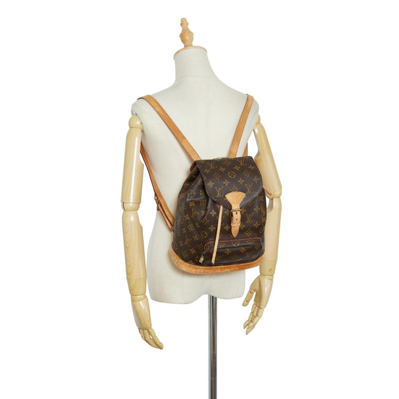 Louis Vuitton Monogram Montsouris MM (SHG-TEEijj) - Image 4