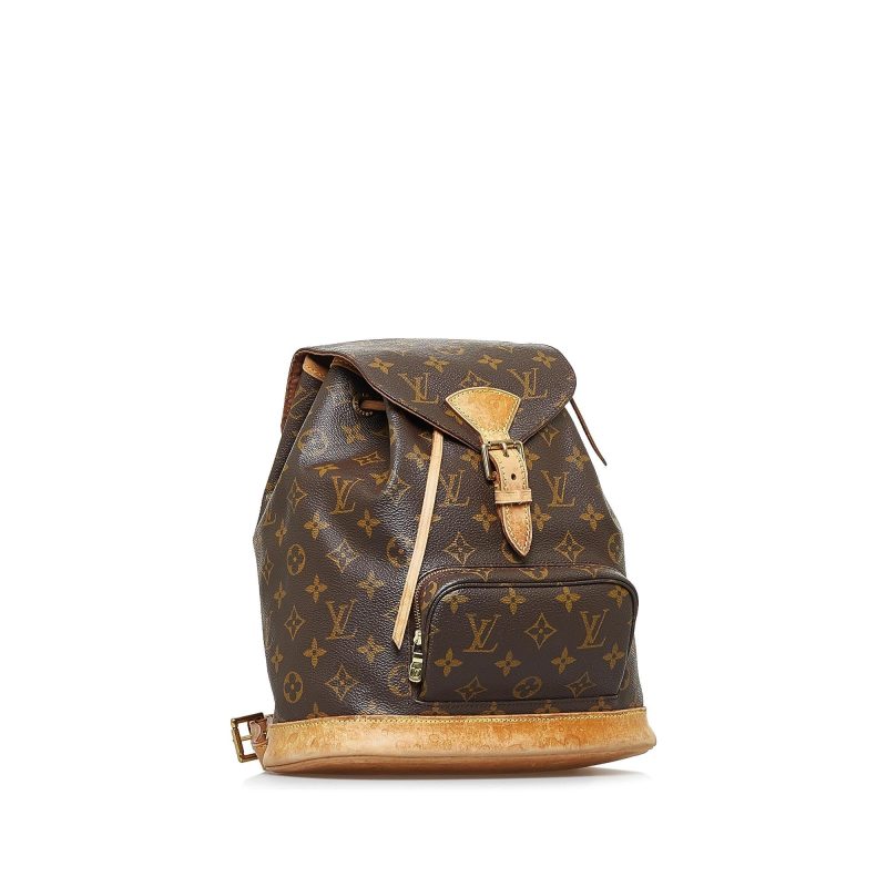 Louis Vuitton Monogram Montsouris MM (SHG-TEEijj)