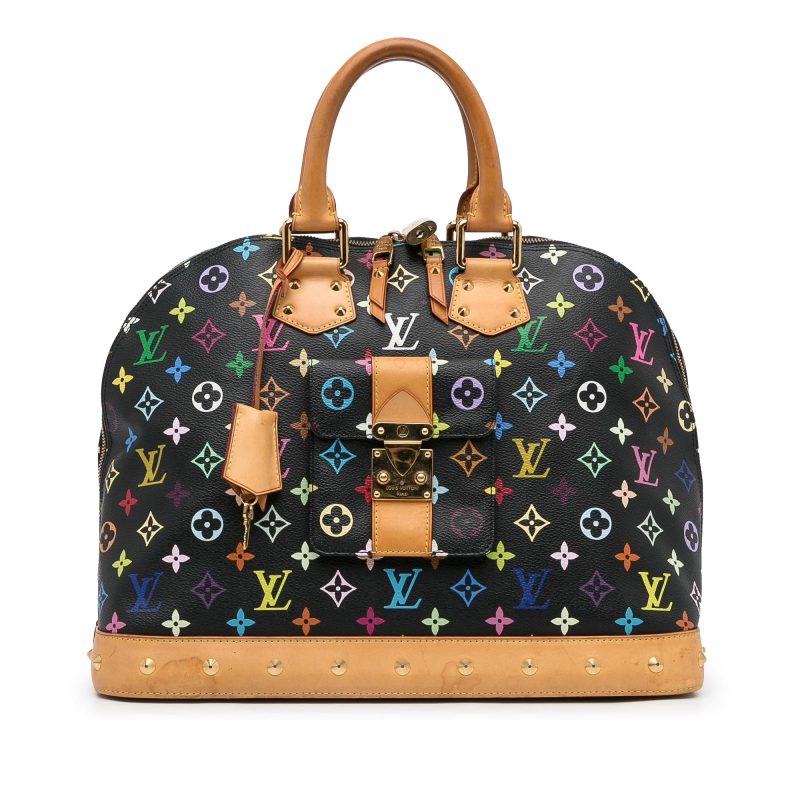 Louis Vuitton Monogram Multicolore Alma GM (SHG-RwfWcD) - Image 4