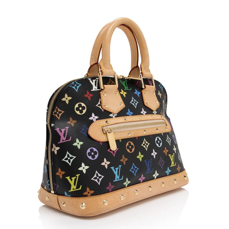 Louis Vuitton Monogram Multicolore Alma Satchel (SHF-QnpUns)
