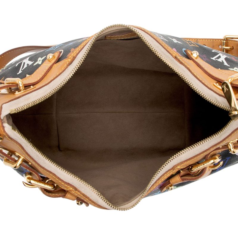 Louis Vuitton Monogram Multicolore Greta Hobo (SHF-w1Lblo) - Image 6