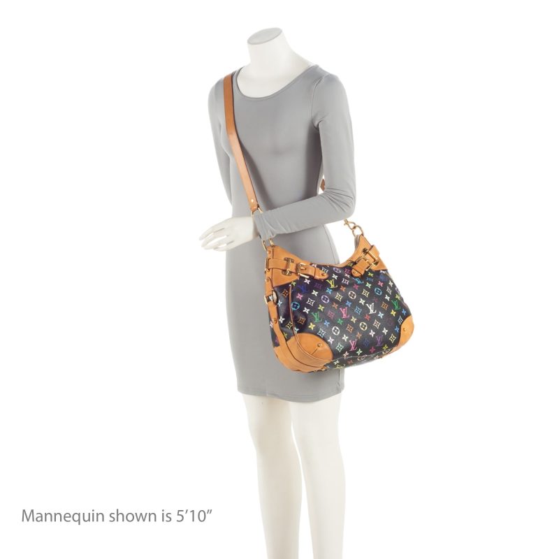 Louis Vuitton Monogram Multicolore Greta Hobo (SHF-w1Lblo) - Image 4