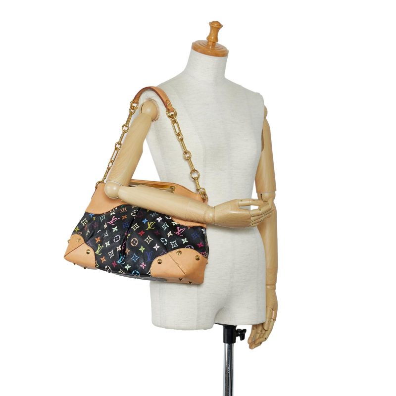 Louis Vuitton Monogram Multicolore Judy MM (SHG-0uyJWg) - Image 10