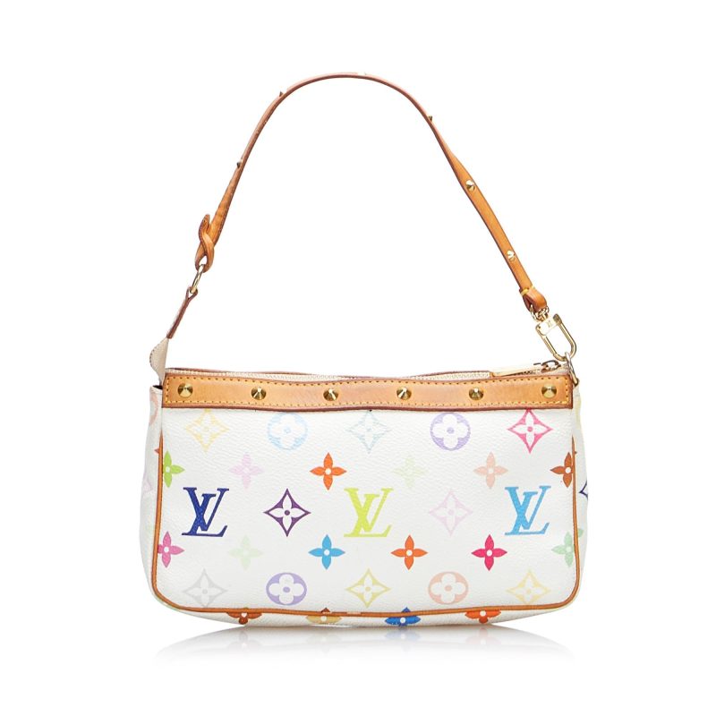 Louis Vuitton Monogram Multicolore Pochette Accessoires (SHG-mMTQEu) - Image 2