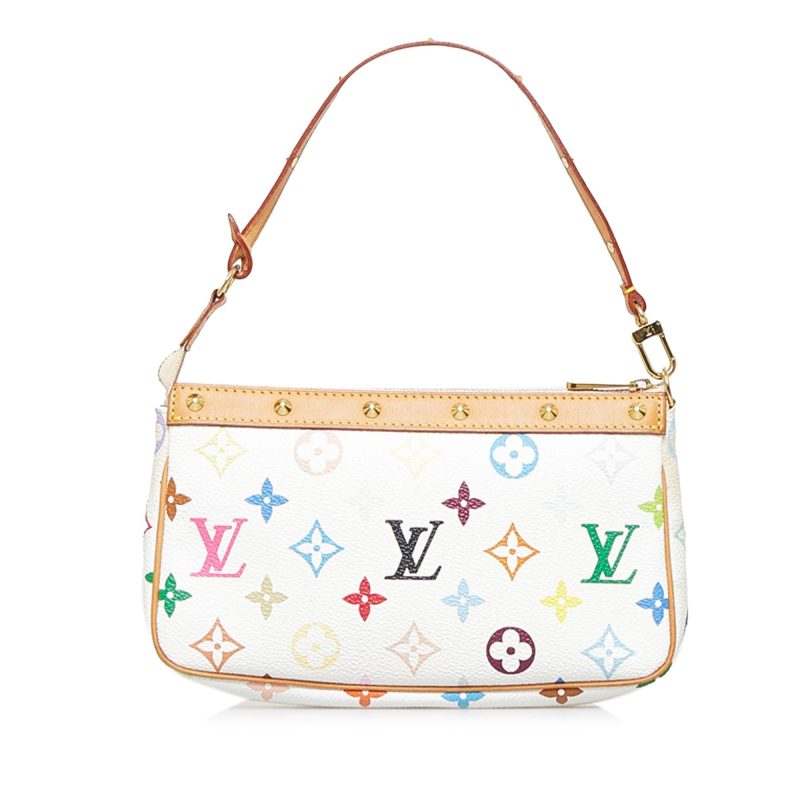 Louis Vuitton Monogram Multicolore Pochette Accessoires (SHG-49KYLP) - Image 2