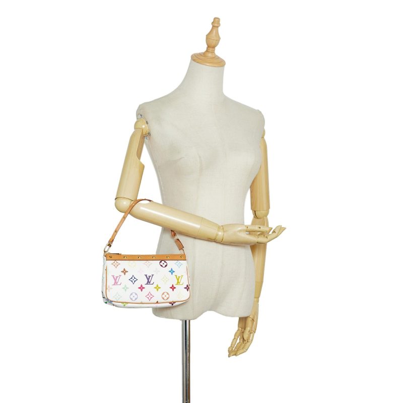 Louis Vuitton Monogram Multicolore Pochette Accessoires (SHG-49KYLP) - Image 4