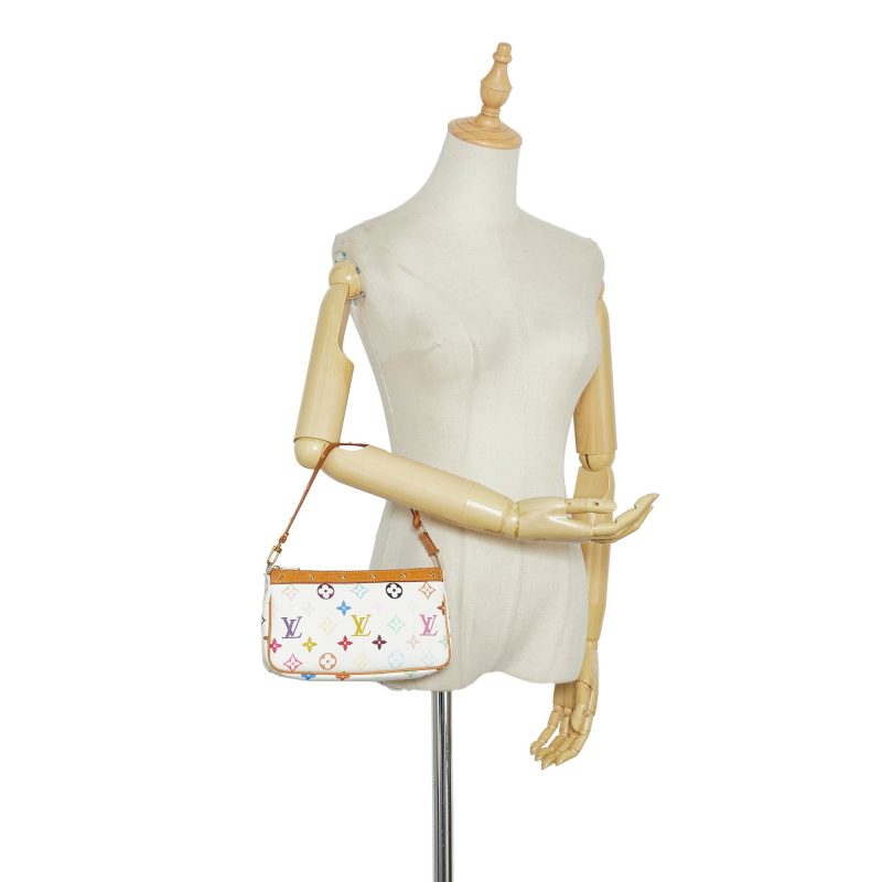 Louis Vuitton Monogram Multicolore Pochette Accessoires (SHG-B23Vau) - Image 4