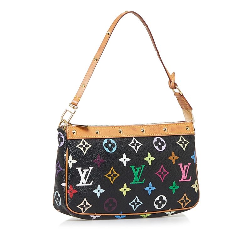 Louis Vuitton Monogram Multicolore Pochette Accessoires (SHG-MhhZBm)