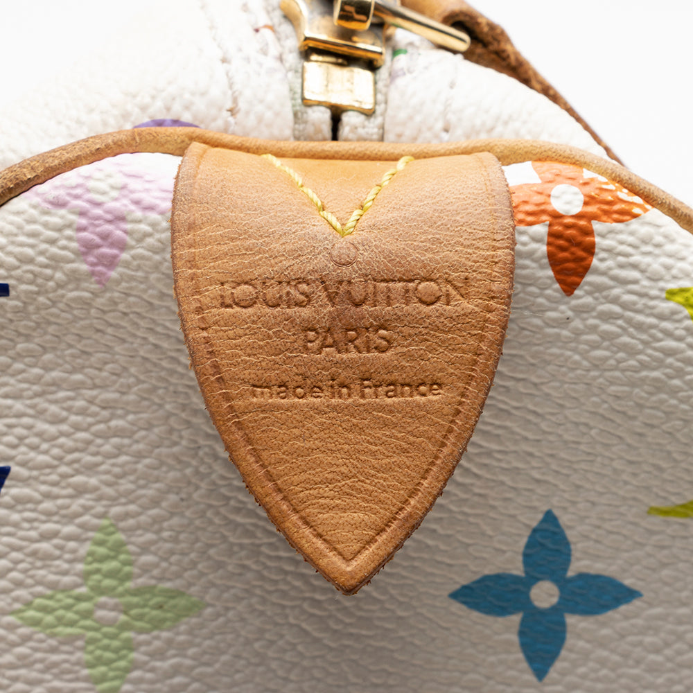 Louis Vuitton Monogram Multicolore Speedy 30 Satchel - FINAL SALE (SHF-17866) - Image 7