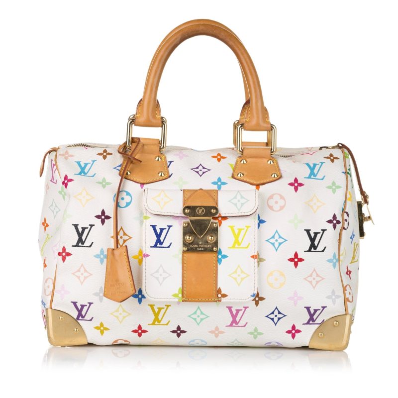 Louis Vuitton Monogram Multicolore Speedy 30 (SHG-32686) - Image 10