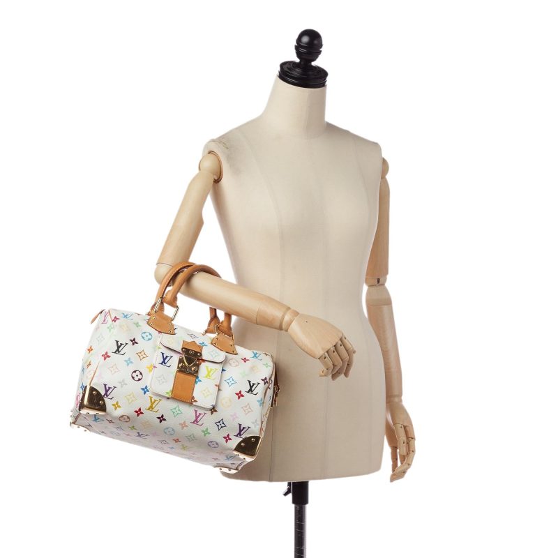 Louis Vuitton Monogram Multicolore Speedy 30 (SHG-32686) - Image 4