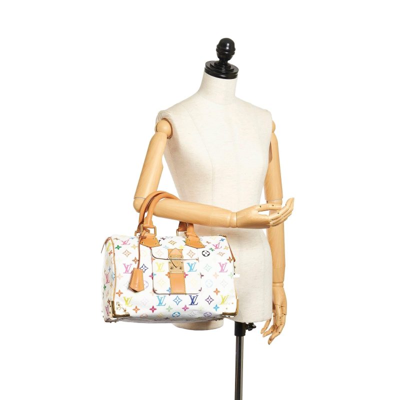 Louis Vuitton Monogram Multicolore Speedy 30 (SHG-34340) - Image 4