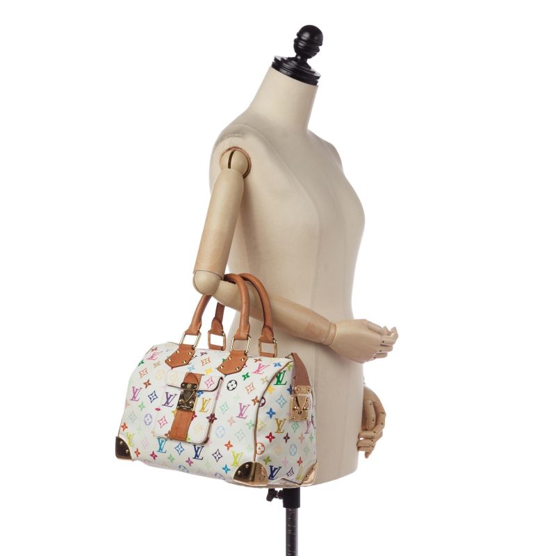 Louis Vuitton Monogram Multicolore Speedy 30 (SHG-36316) - Image 4
