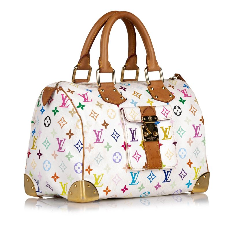 Louis Vuitton Monogram Multicolore Speedy 30 (SHG-36316)