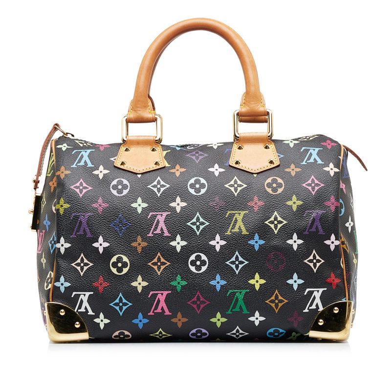 Louis Vuitton Monogram Multicolore Speedy 30 (SHG-9gqRXo) - Image 2