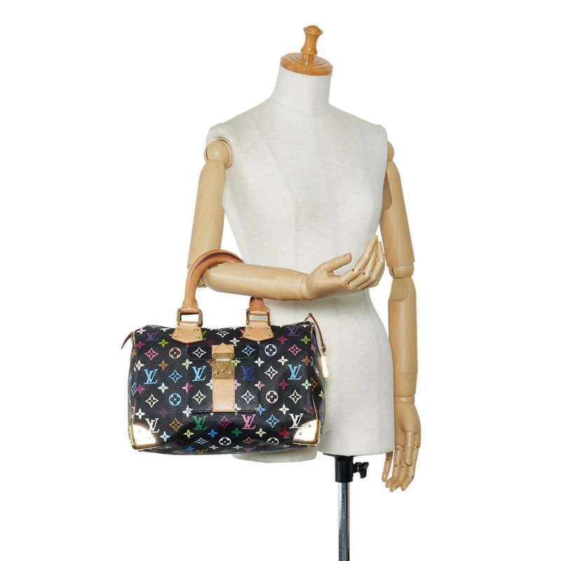 Louis Vuitton Monogram Multicolore Speedy 30 (SHG-9gqRXo) - Image 4