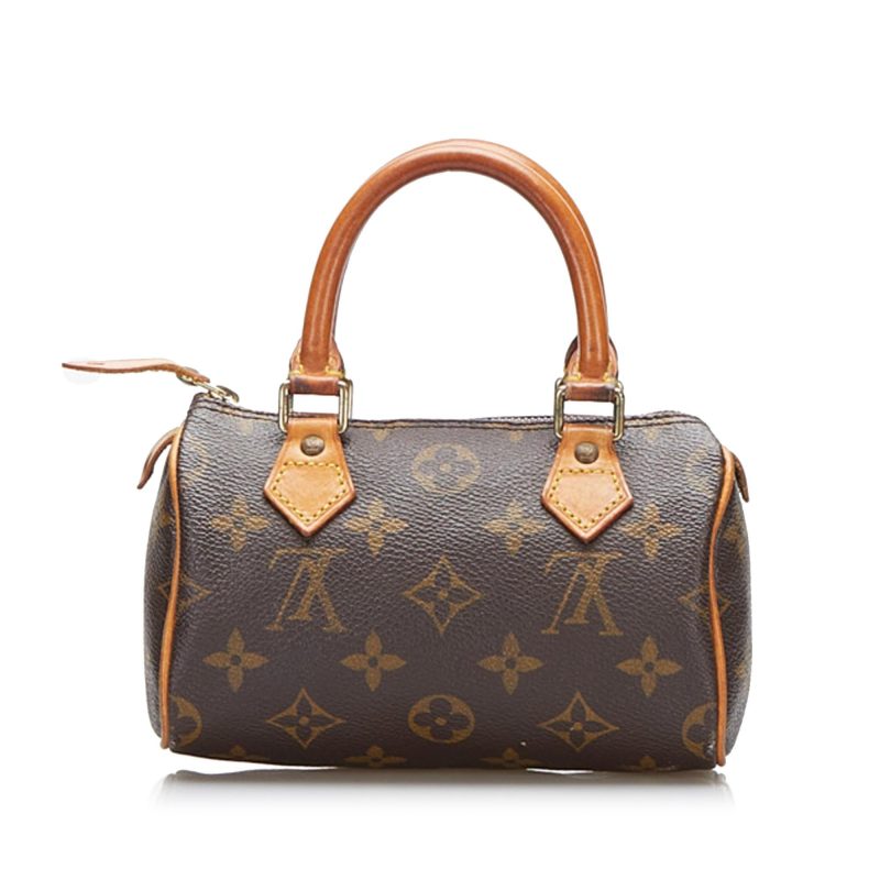 Louis Vuitton Monogram Nano Speedy  Bandouliere (SHG-VzCQDq) - Image 2