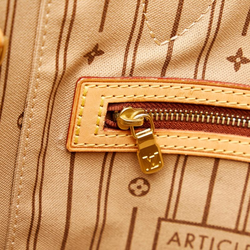 Louis Vuitton Monogram Neverfull MM (SHG-kpO0ax) - Image 9