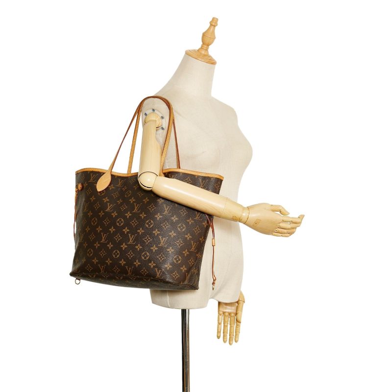 Louis Vuitton Monogram Neverfull MM (SHG-kpO0ax) - Image 4