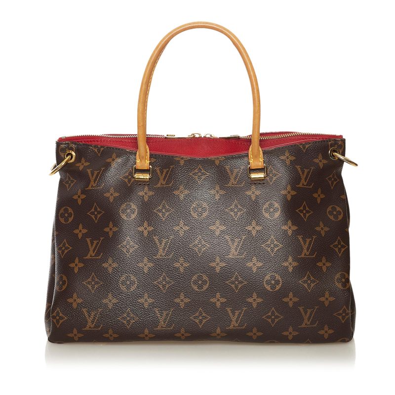 Louis Vuitton Monogram Pallas MM Satchel (SHG-34288) - Image 2